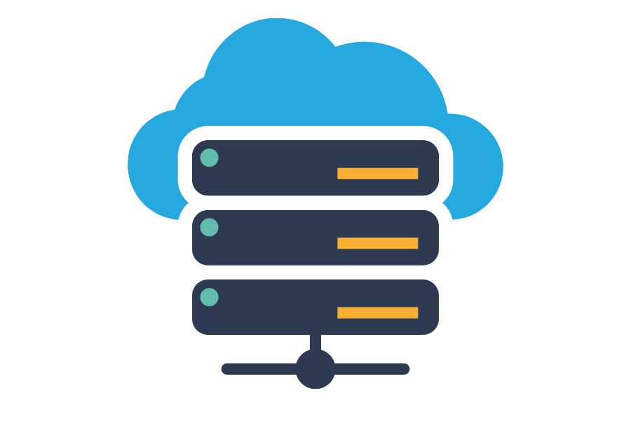 Graphic of website hosting