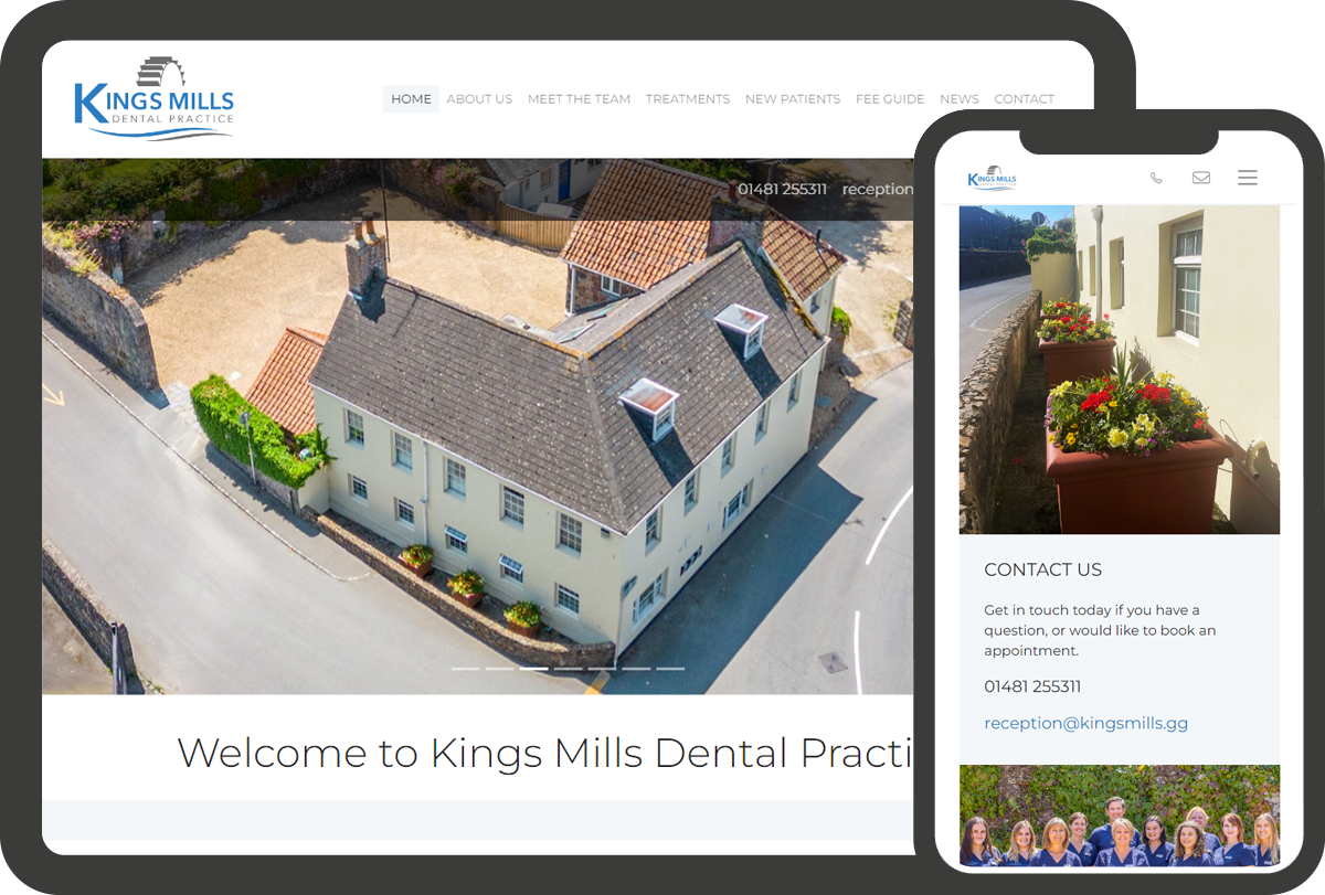 Image of Kings Mills website